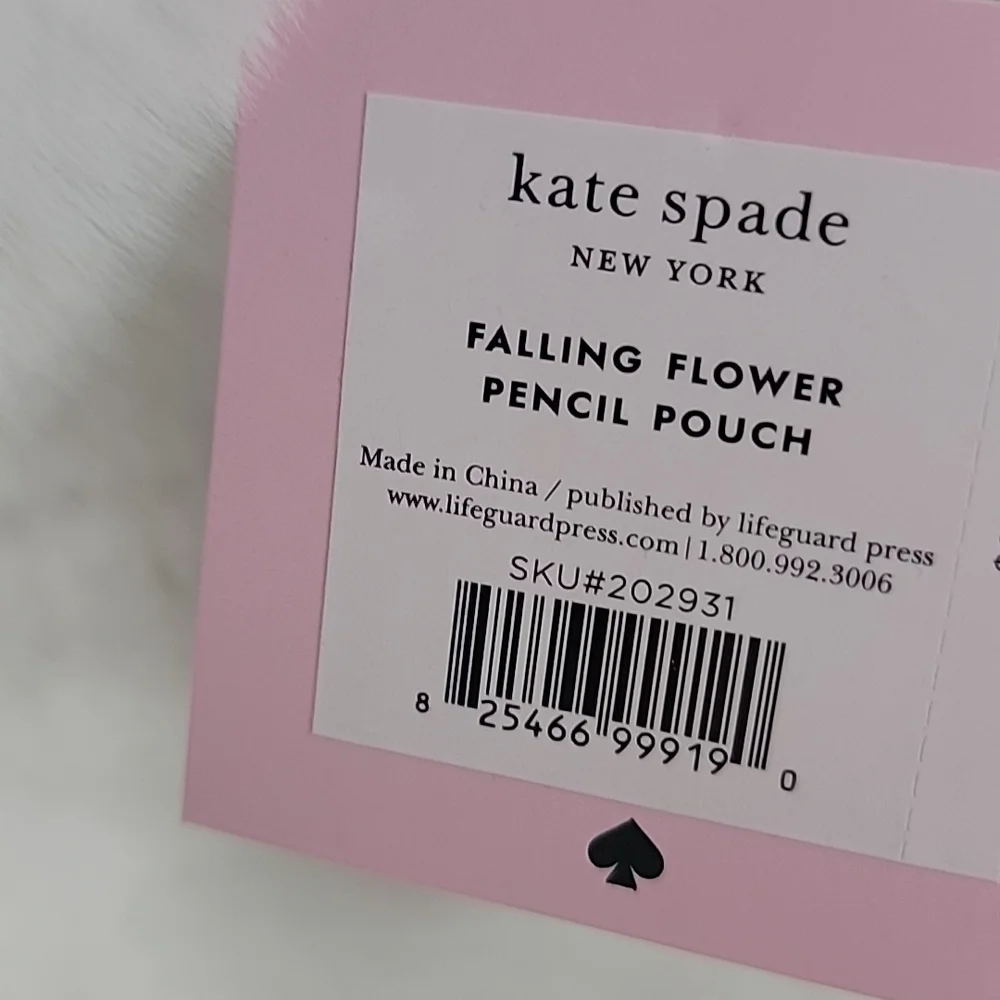 kate spade New York Falling Flower Pencil Pouch